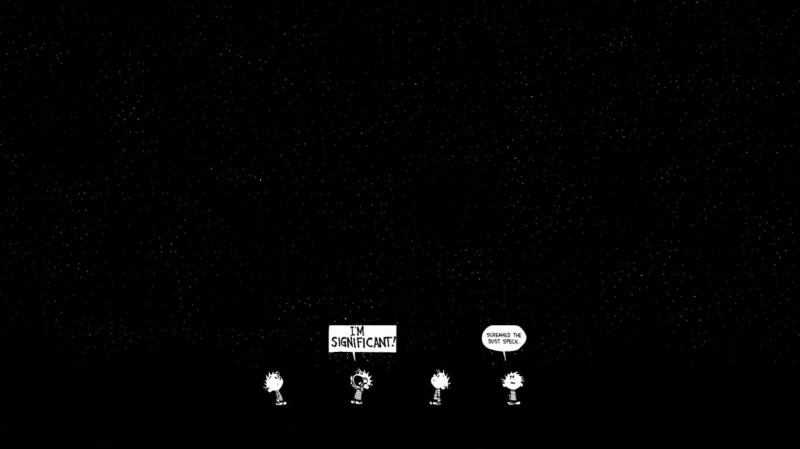 text, dark, western script, Calvin and Hobbes, wall - building feature, indoors, nature, architecture, sky, significant, comics, sign, illuminated