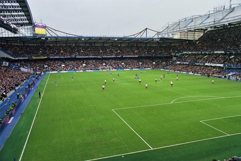 Soccer Field, outdoors, group of people, crowd, plant, playing, spectator, stadium, leisure activity, team sport, nature, architecture, field, sport, grass