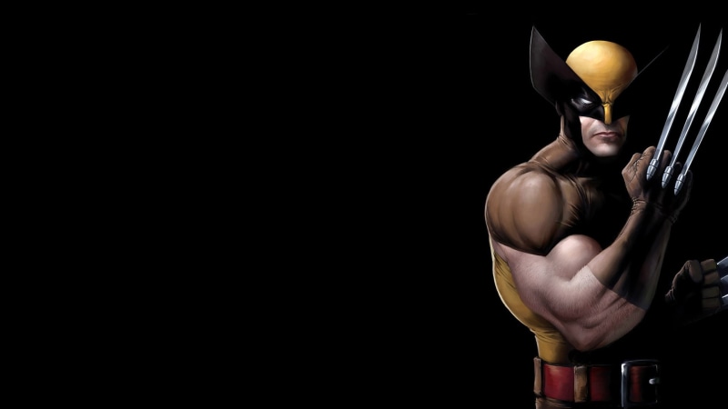 wolverine, men, x, hd, cartoon/comic, 1080P, black