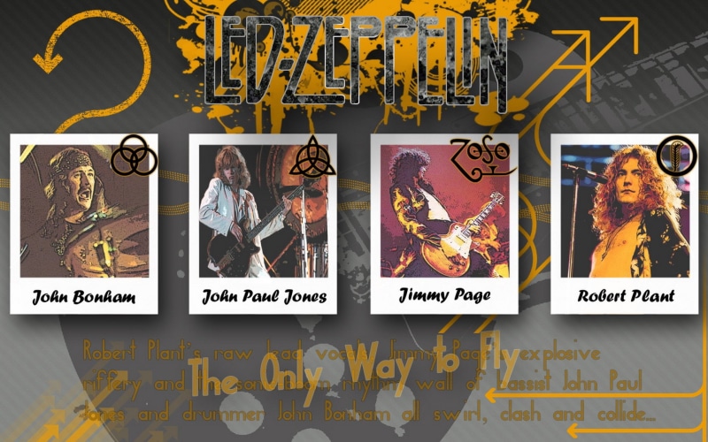 rock, led, hard, blues, classic, zeppelin, 1080P