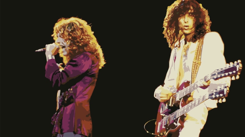 Rock (Music), 1080P, Robert Plant, Music, Jimmy Page, Led Zeppelin, Band (Music)