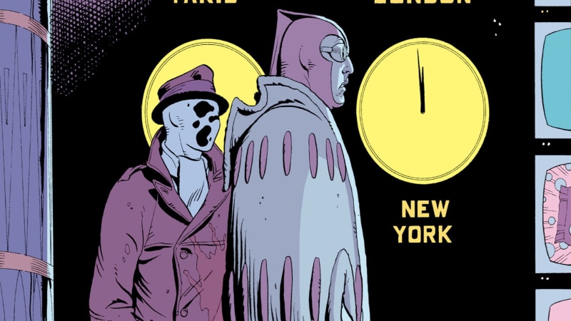 1080P, Rorschach, comics, Watchmen, Nite Owl