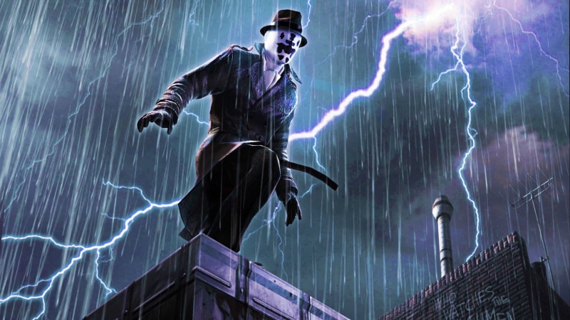 1080P, hd, rorschach, watchmen, rain, movies, lightning