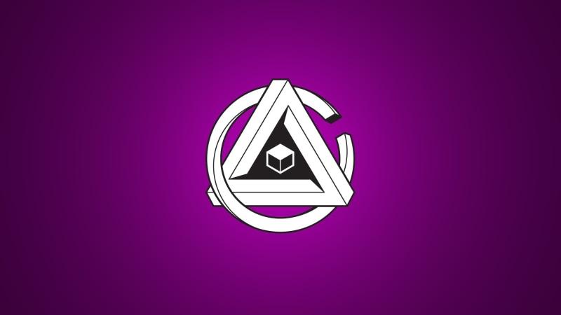 Penrose triangle, pink, impossible, video games, gamers, Antichamber, 1080P, PC gaming
