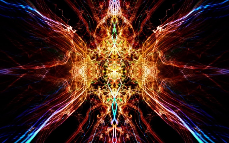 light - Natural Phenomenon, multicolored, futuristic, dark, colors, motion, computer Graphic, fantasy, illuminated, pattern, shiny, decoration, electric light