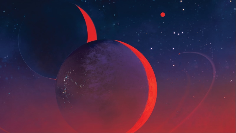 star - space, science, tranquility, planet, beauty in nature, space travel, sky, circle, astronomy, outdoors, nature, space, Trappist-1e, 2K, NASA, scenics - nature