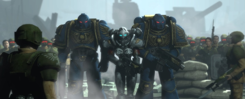 2K, trio, Space Marine, Warhammer 40,000