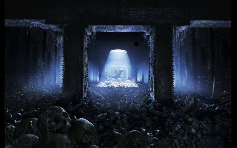 horror, the past, Giger, run-down, building, sci, Evil, Dark, r, belief, indoors, night, abandoned, history, built structure, no people, artistic, spirituality