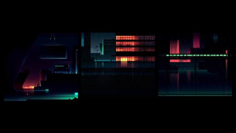 1080P, Romain Trystam, minimalism, Dark