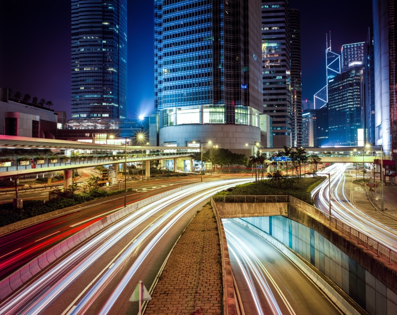 modern, blurred Motion, built Structure, Large format, famous Place, travel, CBD, Skyscraper, One, business, 5K, hong, Two IFC, kong, Central Business District