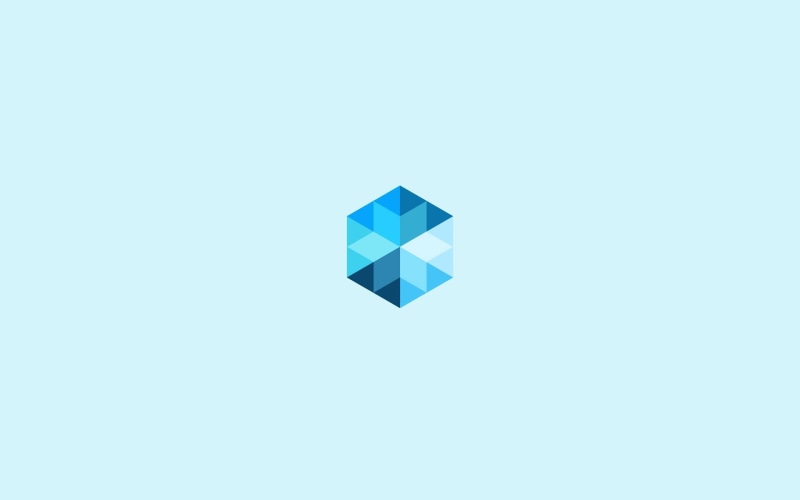 blue background, white background, shape, cube, ornate, 1080P, solution, close-up, backgrounds, indoors, high angle view, copy space, jewelry, art and craft