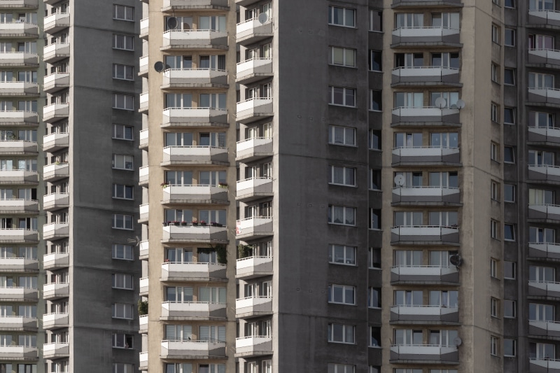 backgrounds, grey, concrete, building, in a row, urban, low angle view, full frame, outdoors, housing, architecture, day, complex, residential district