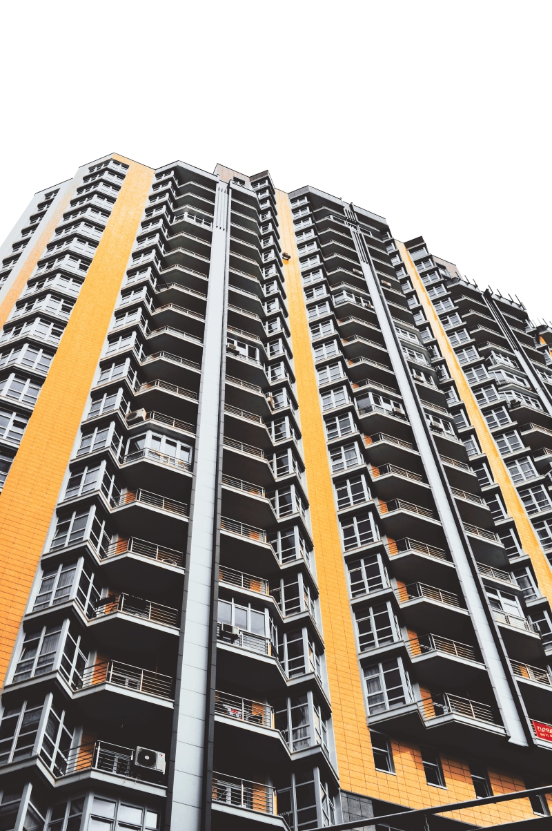 new, built Structure, residential Building, no People, window, outdoors, skyscraper, downtown District, yellow, building, residential District, tower, home Ownership