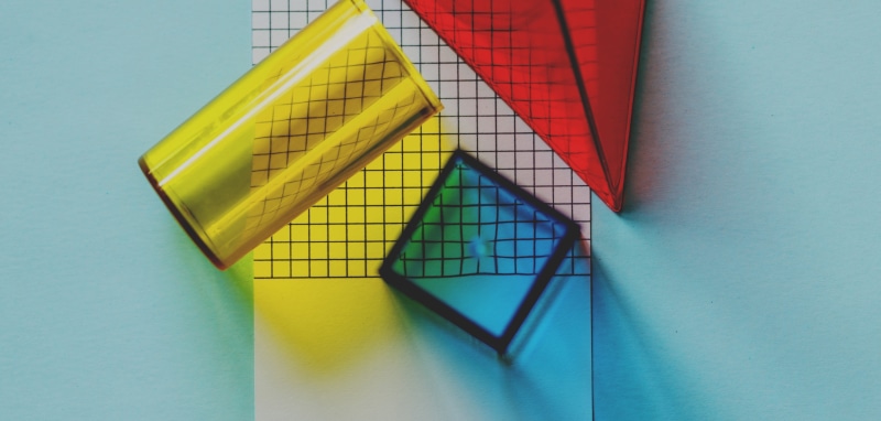 still life, green, construction, diagram, art and craft, figures, geometrical, 4K, geometric shape, lay flat, studio shot, education, concept, paper, table