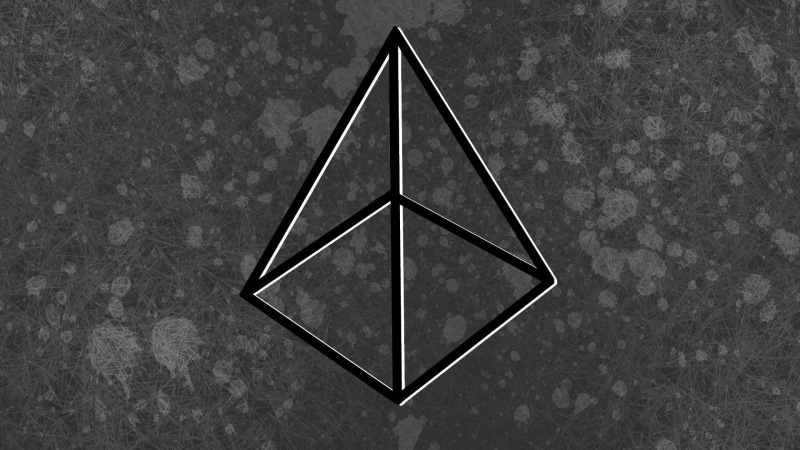 metal, pattern, etherium, nature, monochrome, no people, triangle shape, design, backgrounds, full frame, 1080P, day, shape, symmetry, directly above