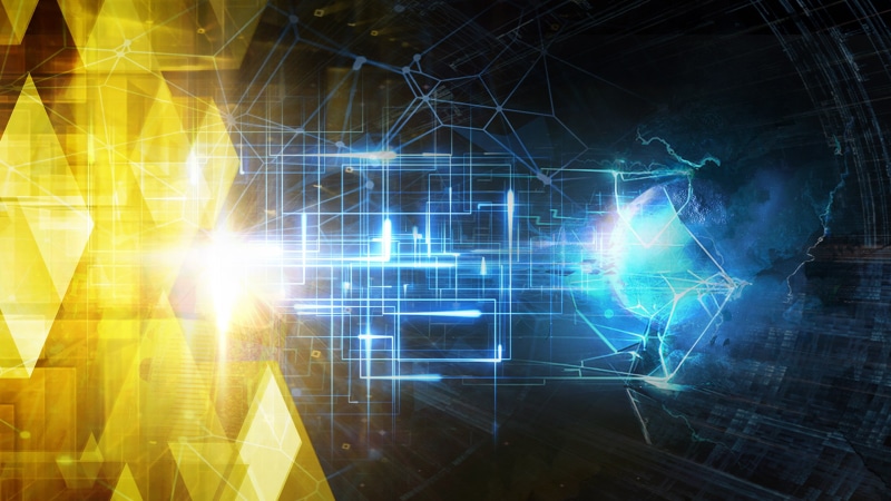 space clouds, geometric figures, 2K, space station, geometry, triangle, effects, pattern