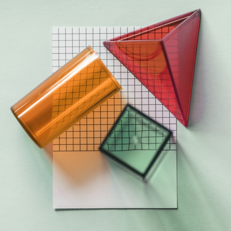 white background, cylinder, geometrical, shape, art, green, cube, creativity, ora, object, neon, cone, close up, art and craft, background, concept, high angle view