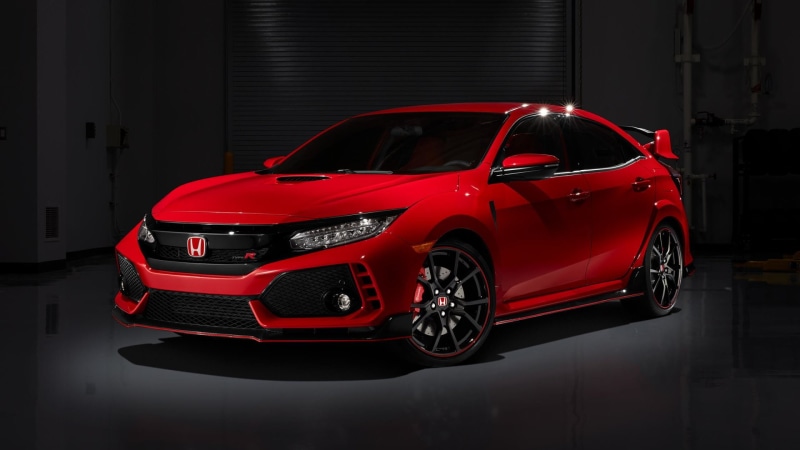 Honda, 1080P, Red Car, Car, Vehicle, Honda Civic Type R