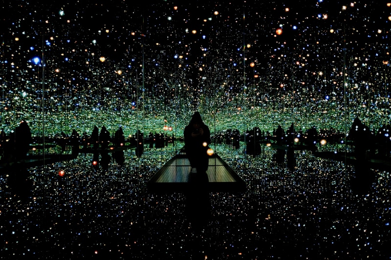 sky, moody, light, paper, infinity room, tree, real people, group of people, festival, decoration, travel destinations, illuminated, selfie, night, lights