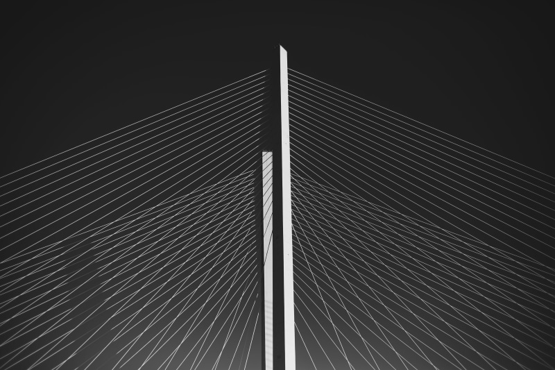 city, steel, grid, skyscraper, 5dmarkiv, black and white, 5K, no people, vsco, steel cable, lightandshadow, office building exterior, silver colored
