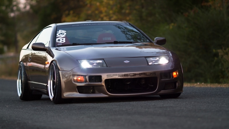 JDM, reflection, toy, day, blue, street, land vehicle, transportation, motor vehicle, focus on foreground, headlight, luxury, mode of transportation, 1080P