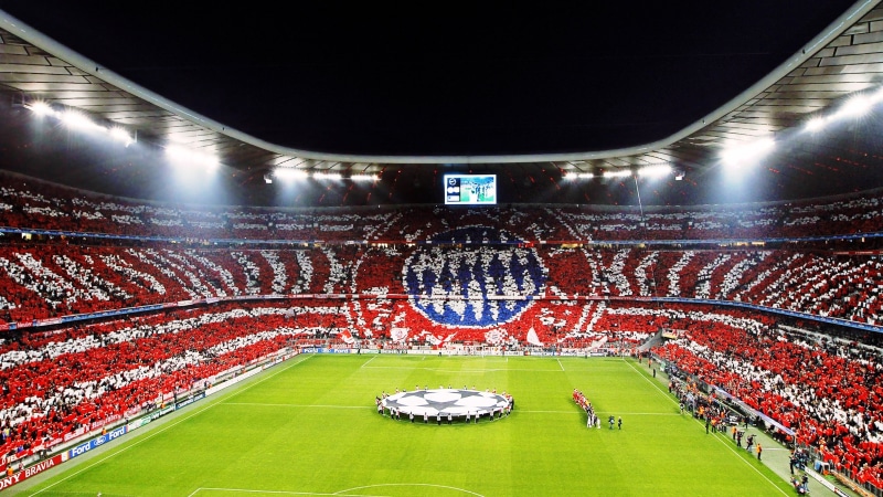 bayern, fans, 4K, arena, bundesliga, champions, 1900, allianz
