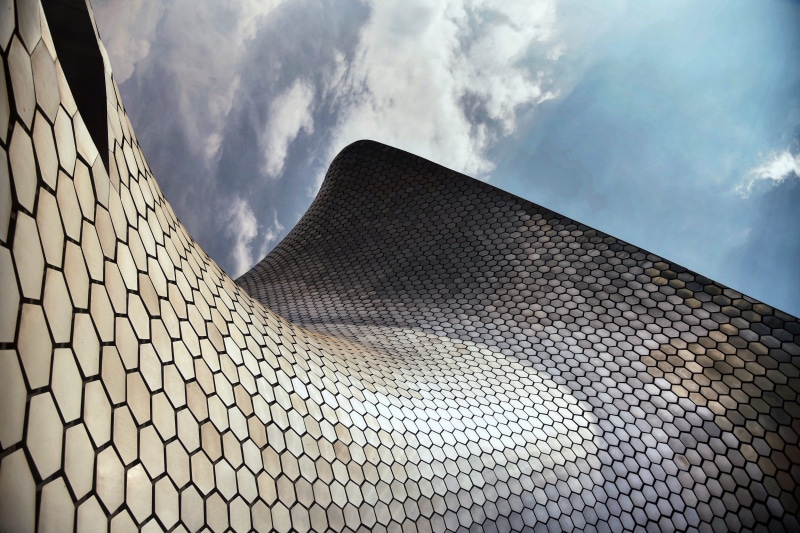 pattern, ciudad de méxico, nature, 4K, day, roof, housing, office building exterior, architecture, modern, urban, mexico, building, soumaya, dome, sphere
