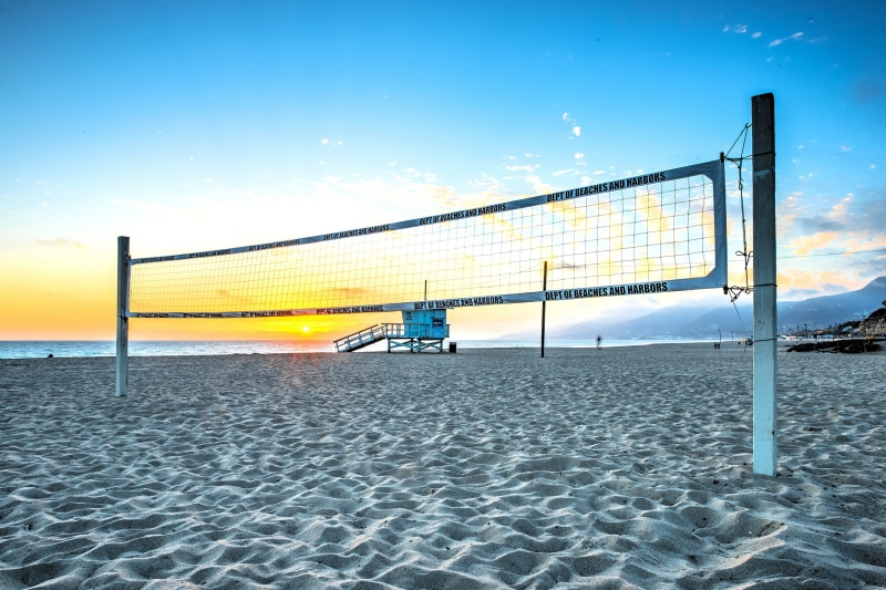 Volleyball, Net, beach, 2K