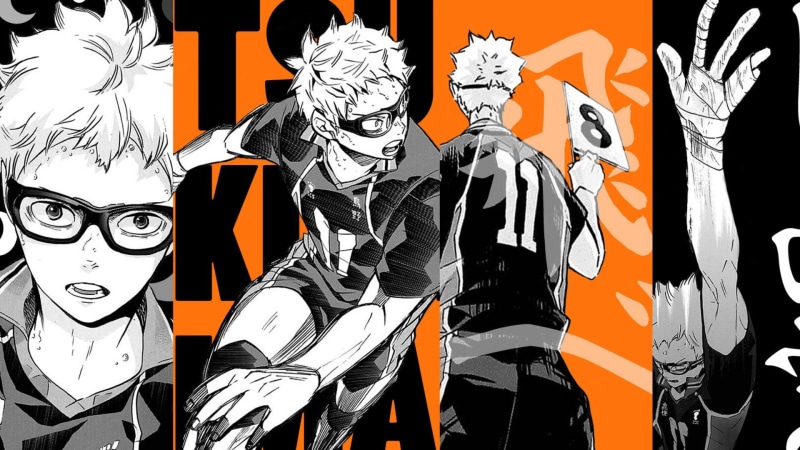1080P, Kei Tsukishima, Haikyu!!, Volleyball, Anime