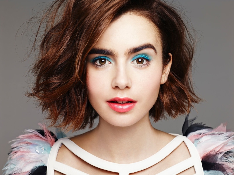 women, headshot, red lipstick, brunette, glamour, lipstick, beauty, 1080P, beautiful woman, celebrity, one person, studio shot, adult, young adult, make-up