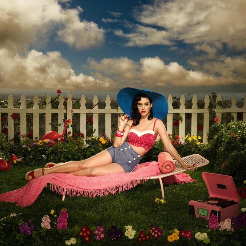 relaxation, singer, perry, brunette, real people, flower, outdoors, Katy Perry, katy, nature, young adult, one person, 720P, poster, leisure activity