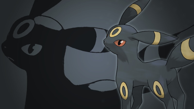 Eeveelutions, Pokémon, 1080P, Umbreon (Pokémon)
