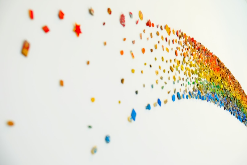 close-up, illustration, colourful, graphic, white color, abstract, colorful, pattern, texture, rainbow, decoration, colour, round, party - social event