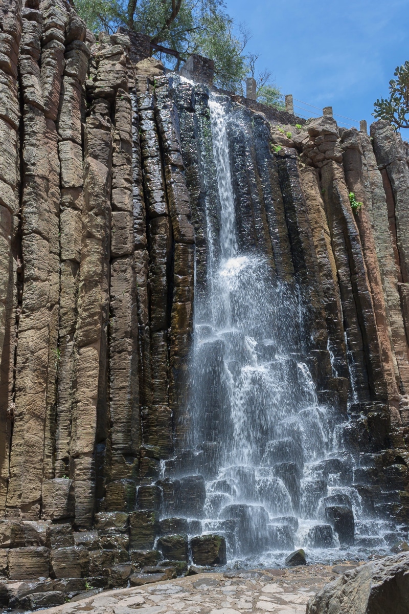 landscape, scenic, long exposure, 2K, formation, rock, méxico, hidalgo, vacations, travel destinations, rocks, beauty in nature, waterfall, solid, power in nature