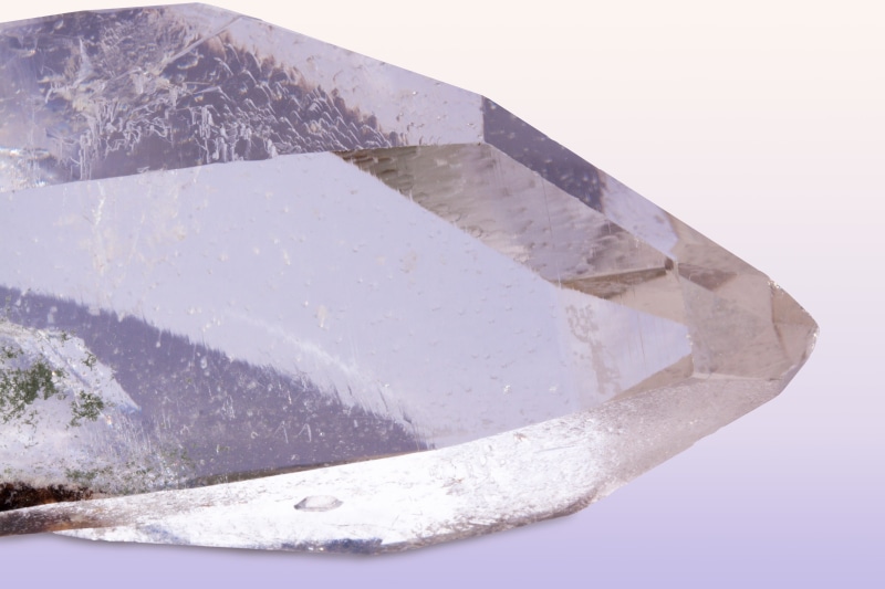 surfaces, close-up, covering, prism, dioxide, silicon, silicon dioxide, pure quartz, day, trigonal, pure, reflexes, rock, white color, reflection, crystal