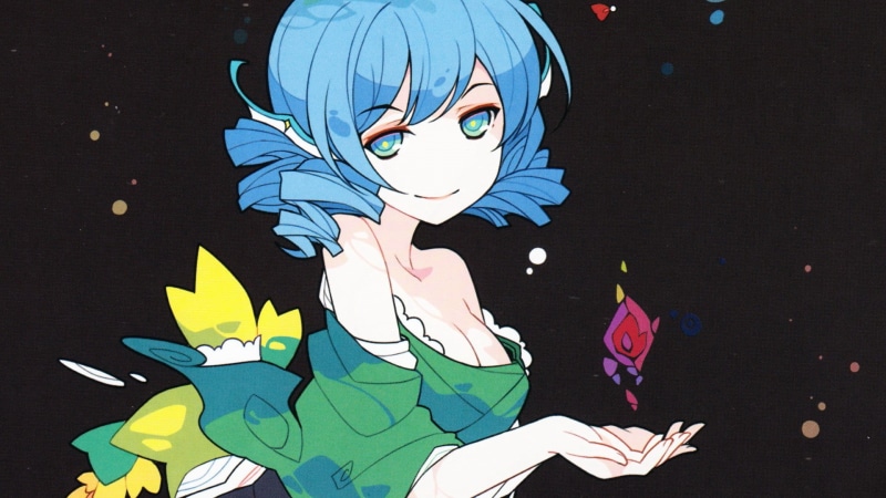 real people, bangs, short hair, Touhou, creativity, cleavage, blue, men, curly hair, blue hair, video games, lifestyles, 1080P, haired, arts culture and entertainment