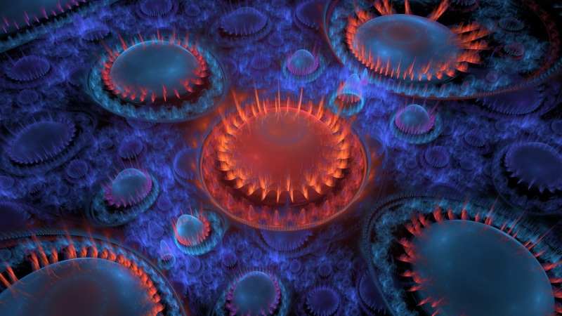abstract, 3D fractal, 1080P, fractal, Apophysis
