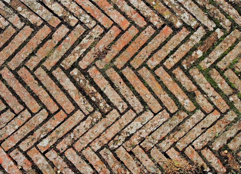 day, close-up, old, textured, high angle view, close, interlock, tessellation, photography, full frame, wall - building feature, weathered, rusty, tiling