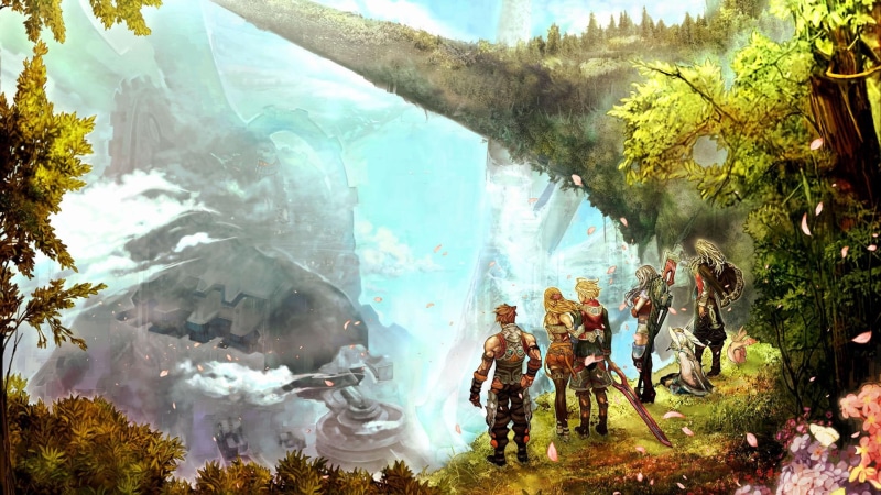 paitning, games, monado, chronicles, 1080P, anime, mechonis, xenoblade chronicles, characters, swords, xenoblade, reyn fiora shulk sharla melia dunban