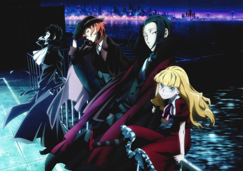 Bungou Stray Dogs, Anime, Ryuunosuke Akutagawa, 1080P, Chuuya Nakahara