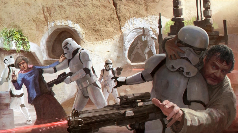 1080P, Storm Troopers, Imperial Forces, Tatooine, Star Wars, stormtrooper