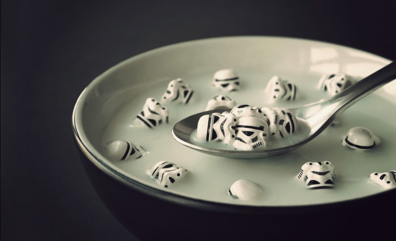 crockery, Movies/Star Wars, star wars, household equipment, galactic dinner, black background, eating utensil, dinner, galactic, food and drink, silver colored
