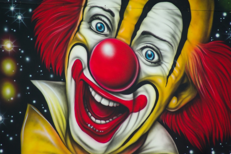 close-up, Art, mouth open, human body part, red, Painting, day, creativity, disguise, artist, no people, yellow, multi colored, human representation, portrait