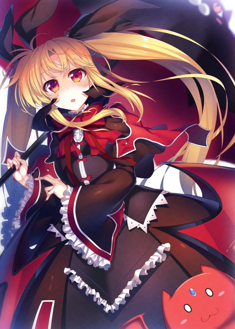 bizarre, Blazblue, people, Fate Testarossa, young adult, blonde, event, celebration, fun, females, long hair, women, dancing, representation, Rachel Alucard