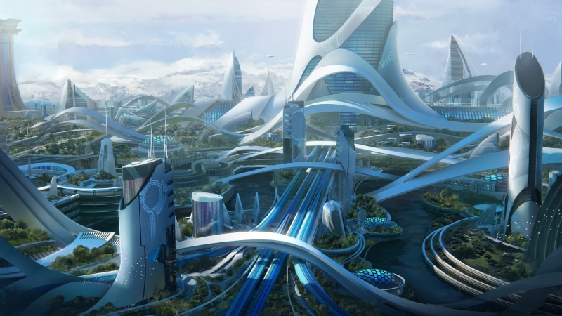artwork, 1080P, futuristic, science fiction, digital art, 3d design, concept art, Leon Tukker
