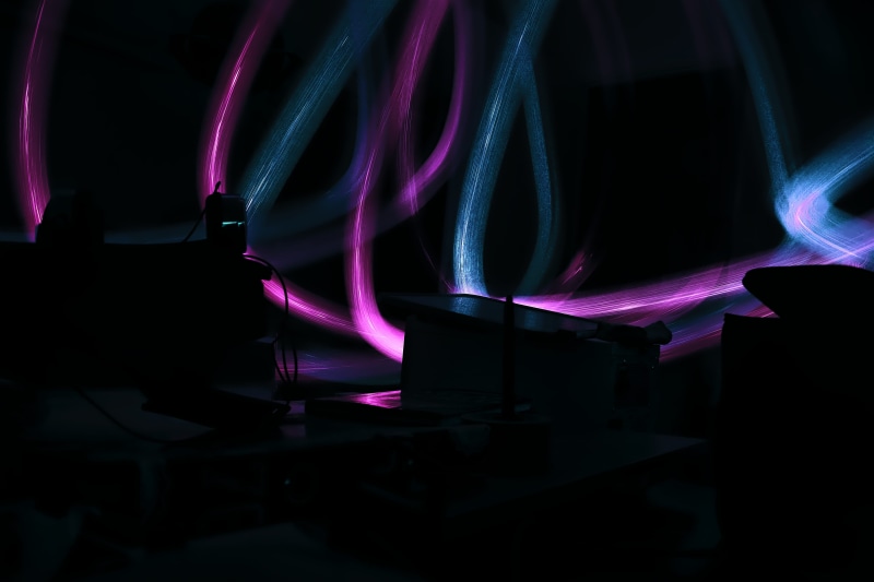 illustration, vibrant Color, long exposure, technology, stage - Performance Space, silhouette, abstract, backgrounds, neon, room, entertainment, bright