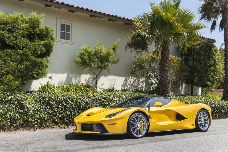 Supercar, Ferrari LaFerrari Aperta, Vehicle, Yellow Car, 1080P, Ferrari, Car, Sport Car
