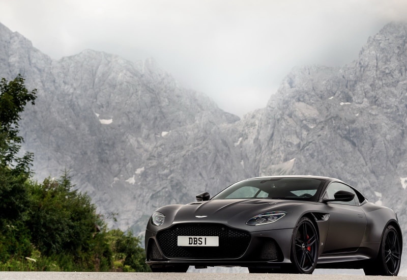 travel, scenics - nature, grey, dbs, aston, day, 720P, mountain, no people, fog, outdoors, nature, xenon, plant, (2019), car, motor vehicle, mode of transportation
