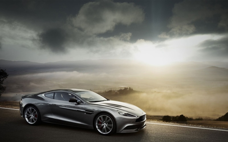 coupe, road trip, road, nature, cloud - sky, car, motor vehicle, transportation, sky, speed, Aston Martin, land vehicle, no people, silver, Aston Martin DBS