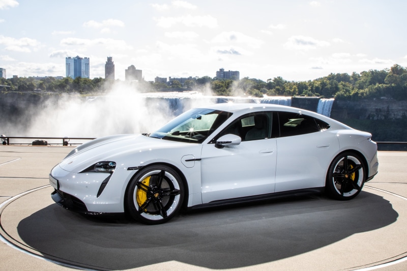 4K, electric car, Taycan, Porsche